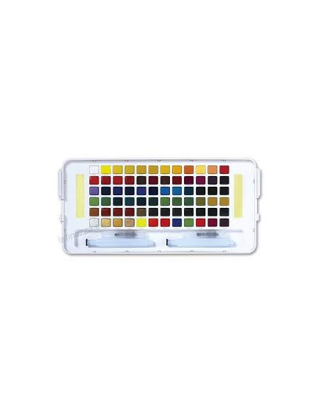 Caja acuarelas Koi 48 pastillas