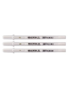 Gelly Roll Mix Blancos, nº 05/08/10. De Sakura 2