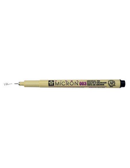 Pigma Micron 003 Negro