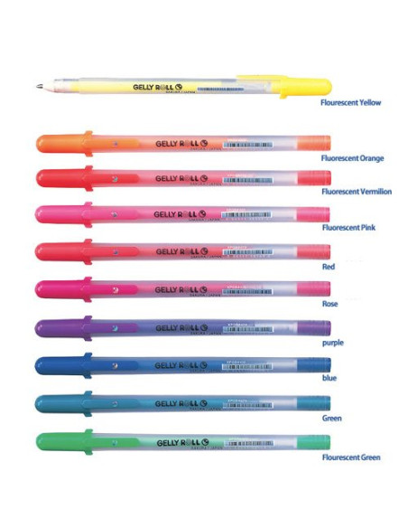 Gelly Roll Moonlight, estuche 12 colores. De Sakura