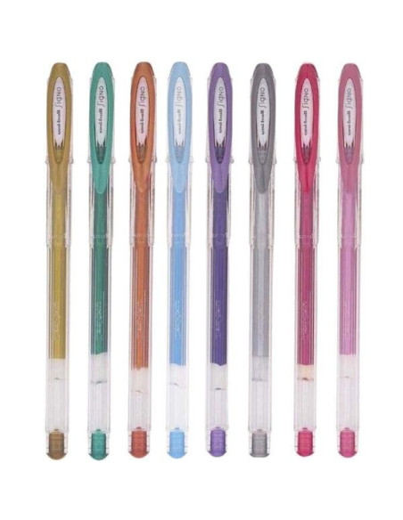 Gelly Roll Metallic, estuche 12 colores. De Sakura