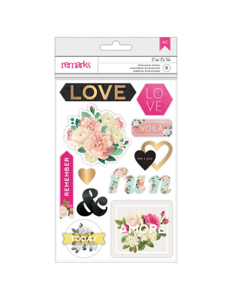 Pegatinas AC 3D Baby Girl