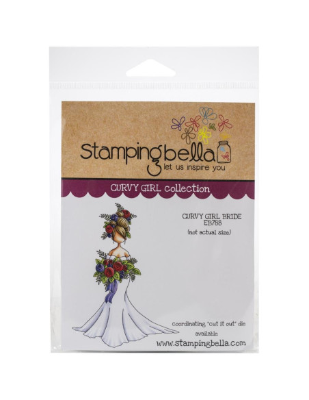Sello Stampingbella Curvy Bride