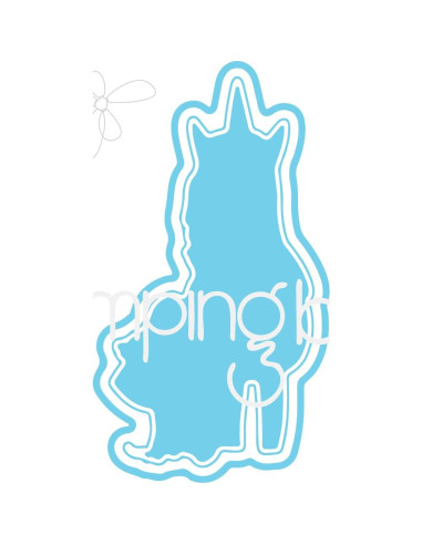 Troquel Stampingbella Rosie & Bernie In London