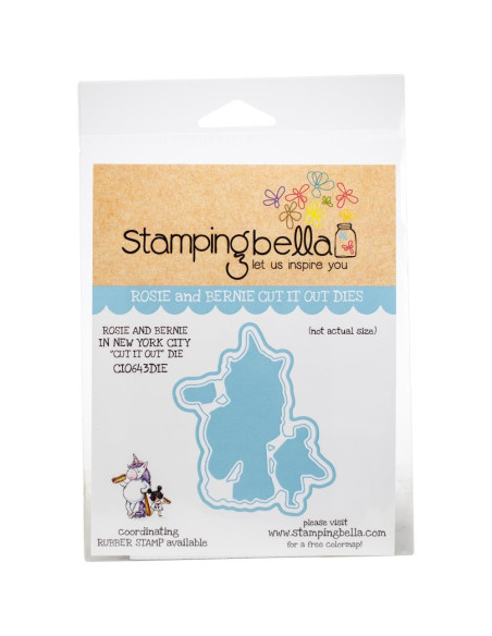 Troquel Stampingbella Rosie & Bernie In New York