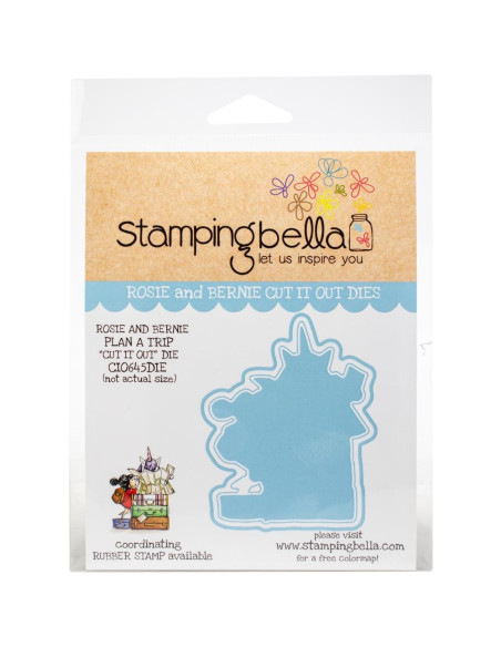 Troquel Stampingbella Rosie & Bernie Have A Tea Party