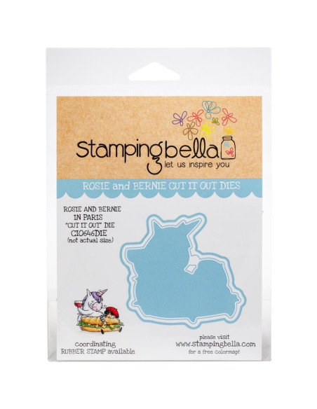 Troquel Stampingbella Rosie & Bernie Plan A Trip
