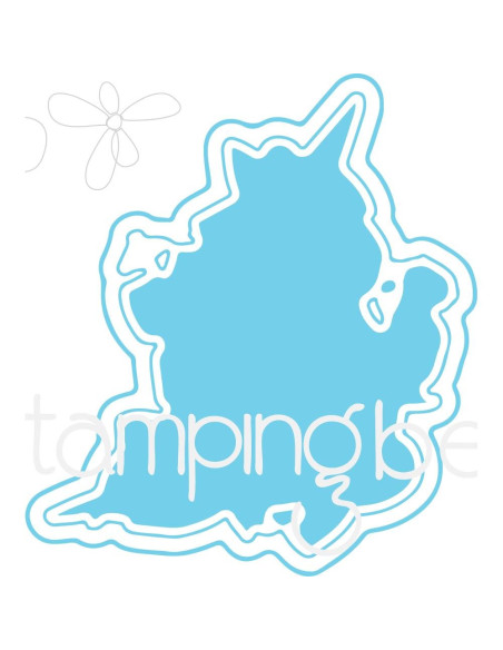 Troquel Stampingbella Rosie & Bernie In Paris