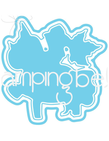 Troquel Stampingbella Put A Stamp On It Rosie & Bernie