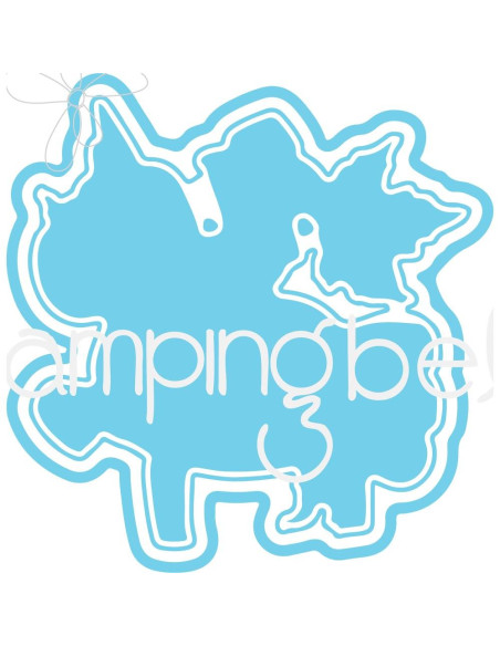 Troquel Stampingbella Put A Stamp On It Rosie & Bernie