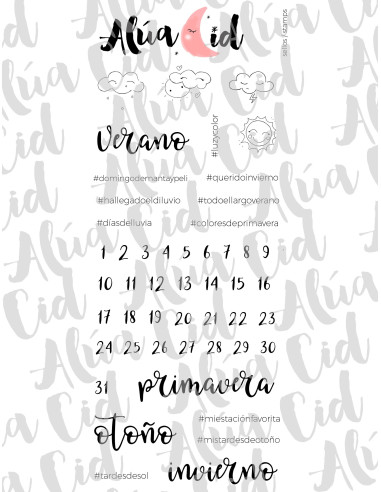 Sello Alúa Cid, Mi día a día Fabuloso, Este año