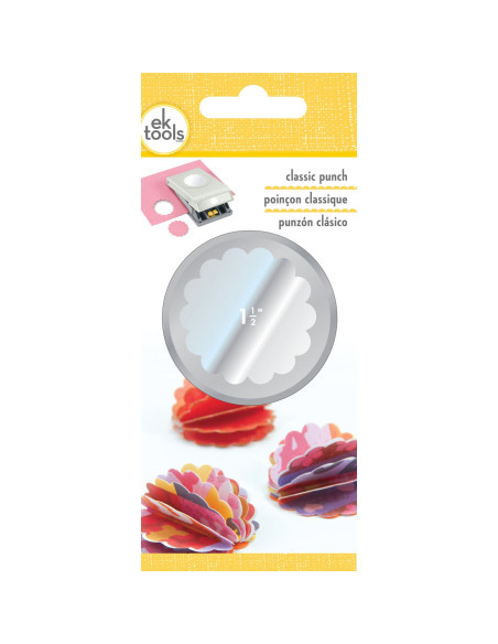 Troqueladora EK Círculo festón 1.25"