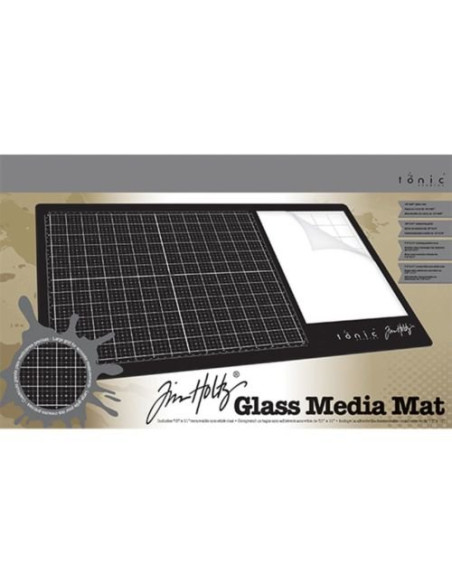 Base de cristal para corte y mix media Grande, Tim Holtz