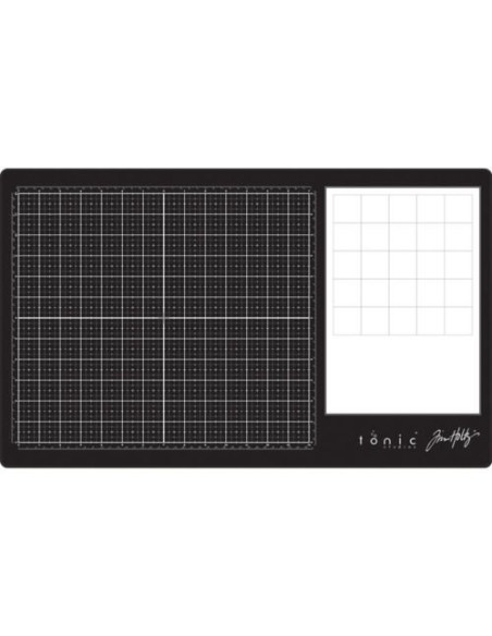 Base de cristal para corte y mix media Grande, Tim Holtz