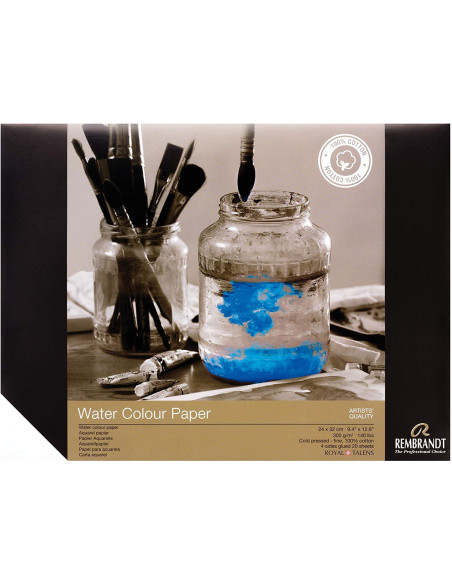 Block de papel acuarela 24x32cm