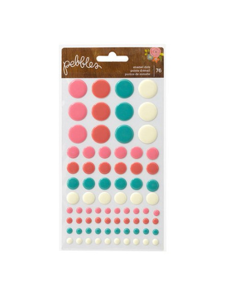 Enamel Dots Pink Paisley, Again&Again