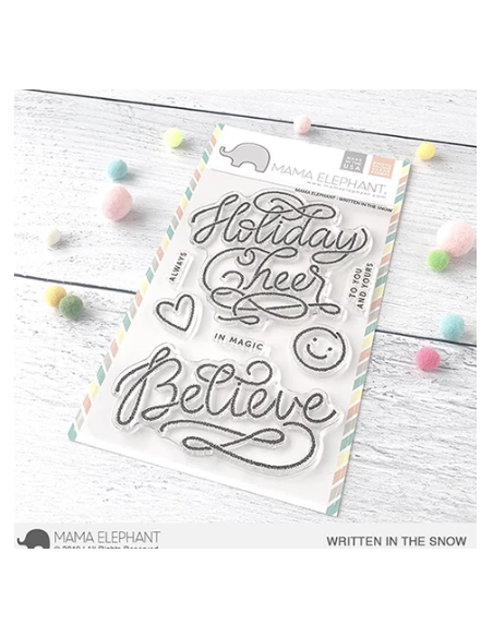 Mama Elephant sello The Penguins Waddle