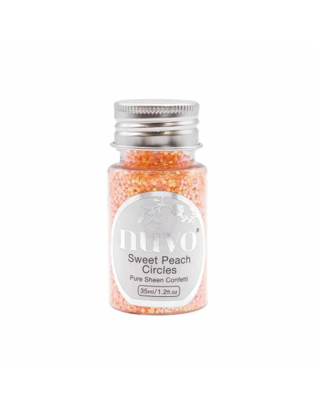 Nuvo, Confetti "Sweet Peach" Circles