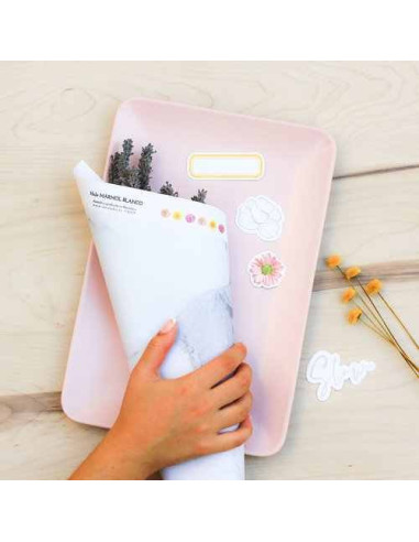 Tela de Lienzo "Acuarela" (30x30 cm) Serendipia Cocoloko