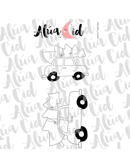 Sello Alúa Cid. Nadal. Brummm