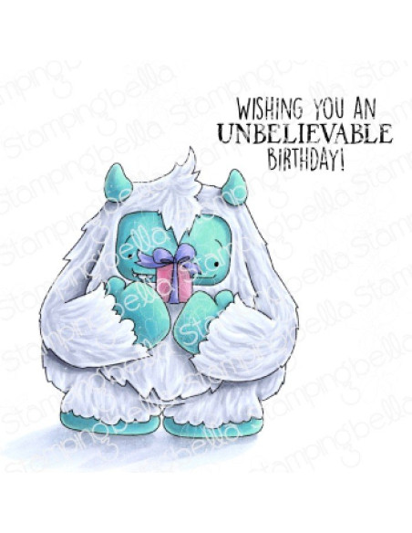 Sello Stampingbella A gift from Yeti