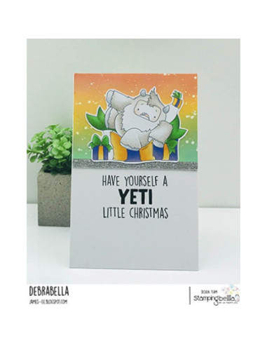 Sello Stampingbella Yeti on a Prezzie