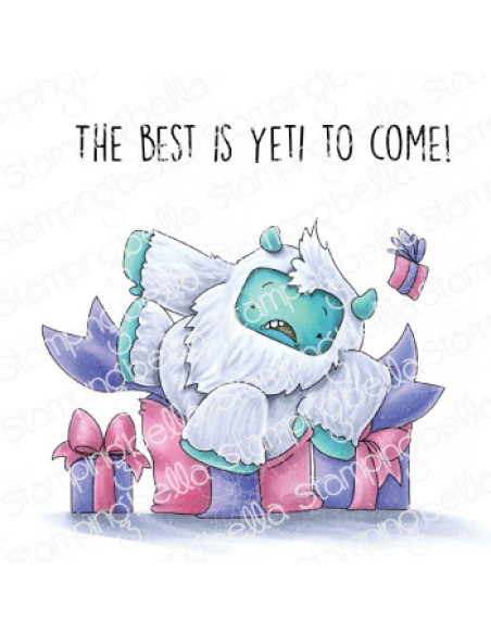 Sello Stampingbella Yeti on a Prezzie