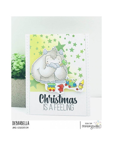 Sello Stampingbella What did Yeti do