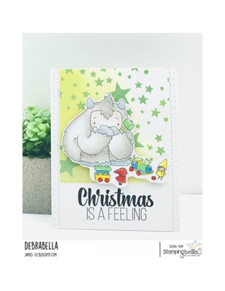 Sello Stampingbella What did Yeti do