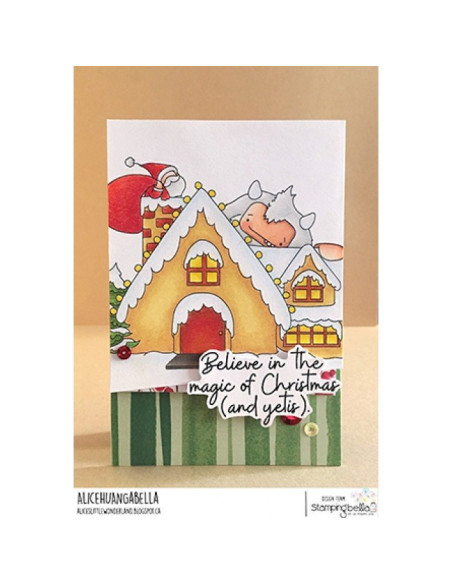 Sello Stampingbella Sneaky Yeti