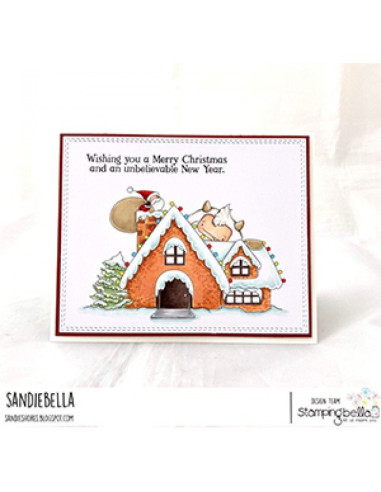 Sello Stampingbella Sneaky Yeti