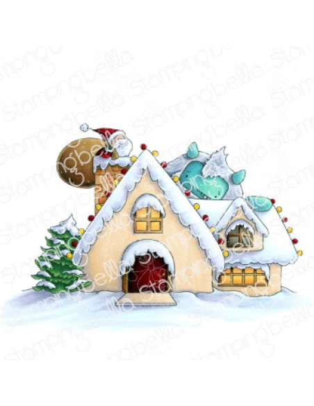 Sello Stampingbella Sneaky Yeti