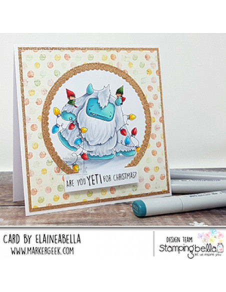 Sello Stampingbella Tangled Yeti
