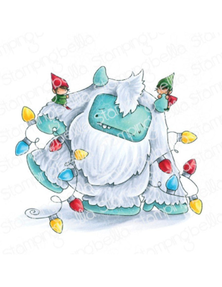 Sello Stampingbella Tangled Yeti