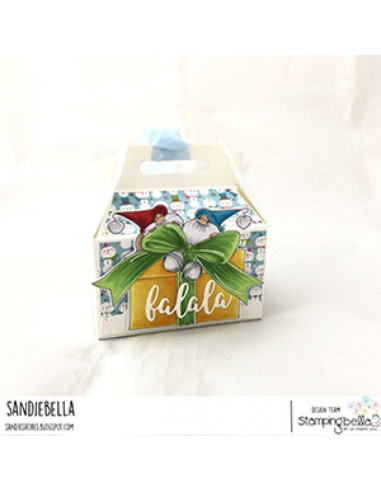 Sello Stampingbella The perfect Gnome bow