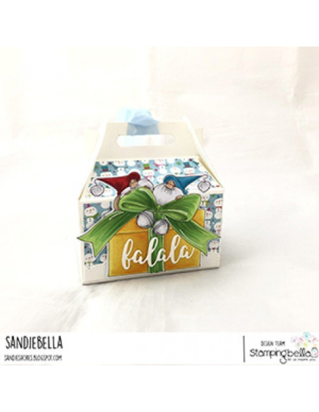 Sello Stampingbella The perfect Gnome bow