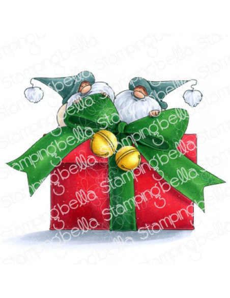 Sello Stampingbella The perfect Gnome bow
