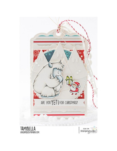 Sello Stampingbella Yeti and Santa