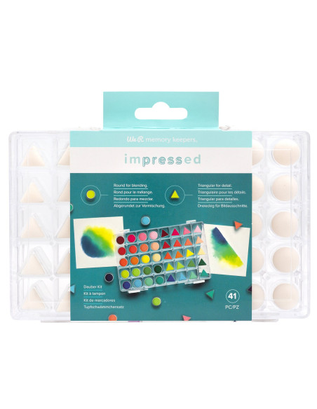 Bloque metacrilato Papermania, 16,5x16,5