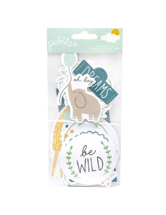 Die cuts Pebbles, Peek a Boo, boy