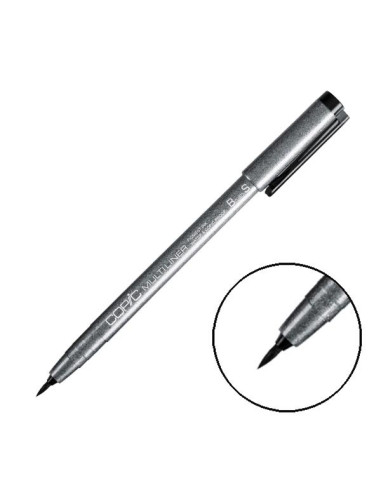Copic Multiliner pincel negro BS