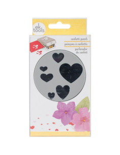 Troqueladora Ek Confetti corazones 2