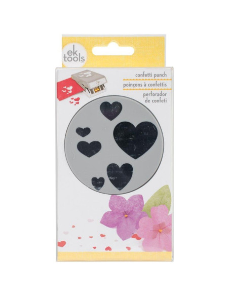 Troqueladora Ek Confetti corazones
