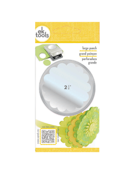 Troqueladora EK Círculo festón 2,25"