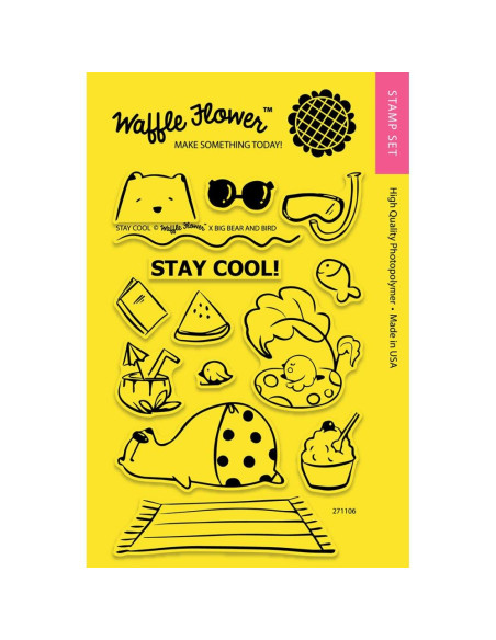 Sello Waffle-Flower Stay Cool