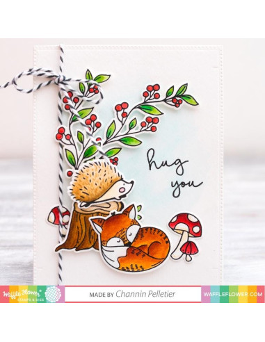 Sello Waffle-Flower Autum Time