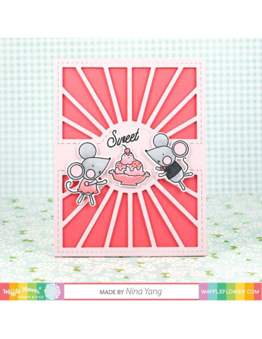 Sello Waffle-Flower Ice Cream