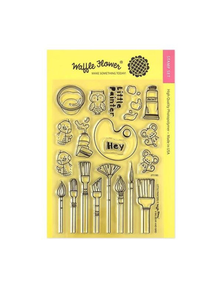 Sello Waffle-Flower Little Painters