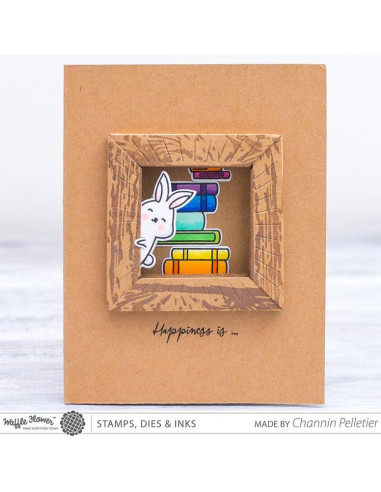 Sello Waffle-Flower Books & Coffee