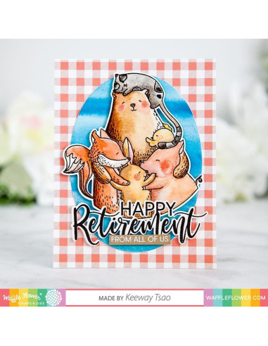 Sello Waffle-Flower Bear Hugs